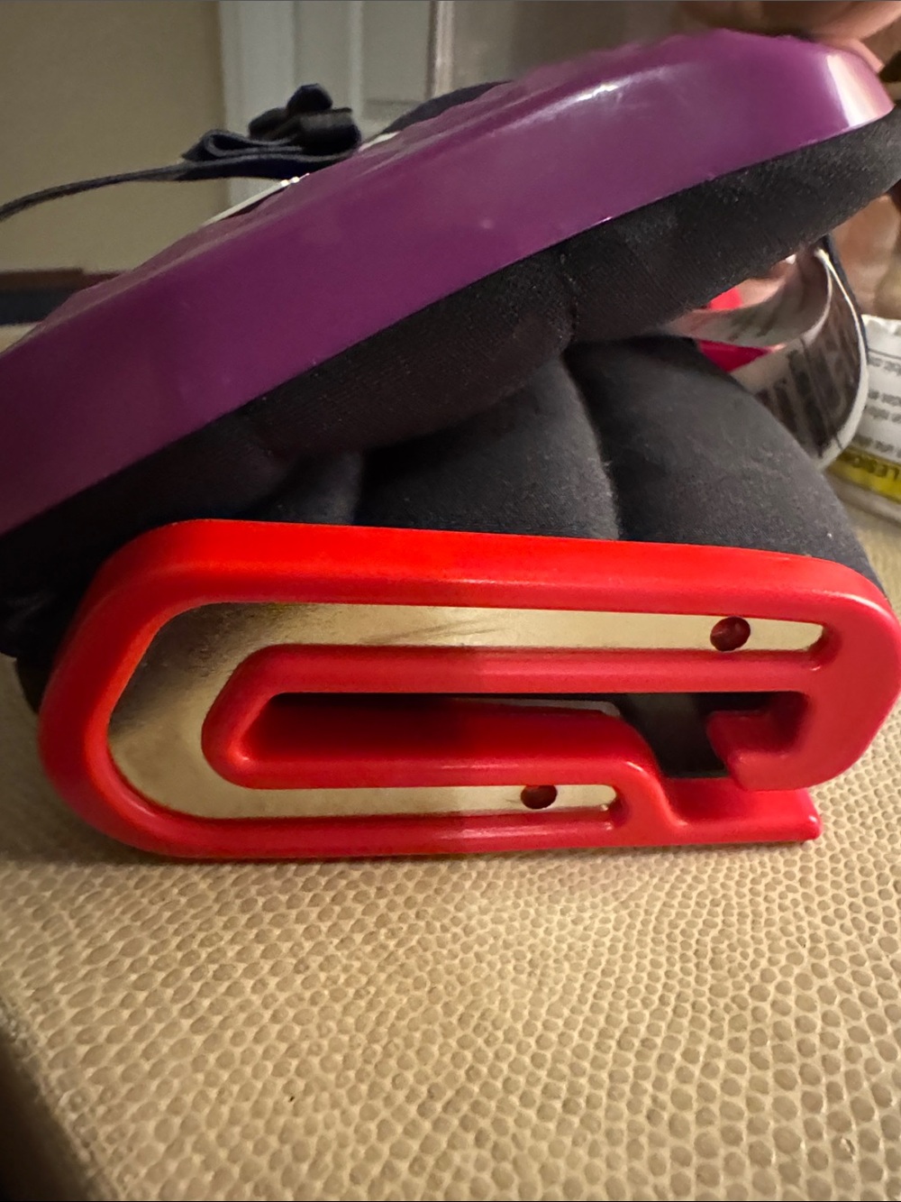 mifold Compact Booster Seat - Purple - Picture 10 of 11